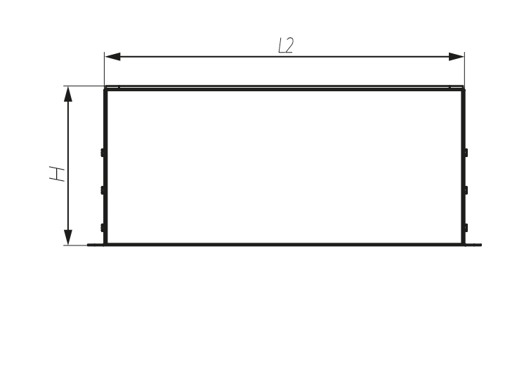 Vents RC AL 13, 17 - Dimensions