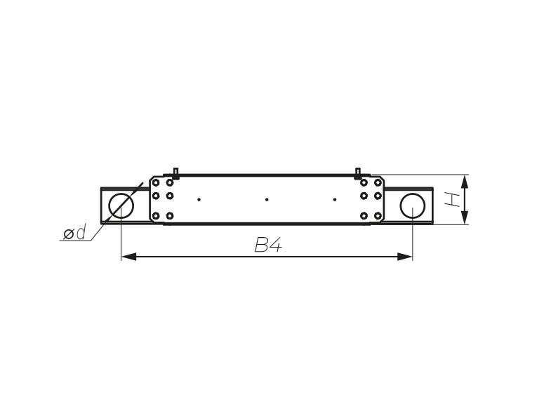 Vents BF AL 25 - Dimensions