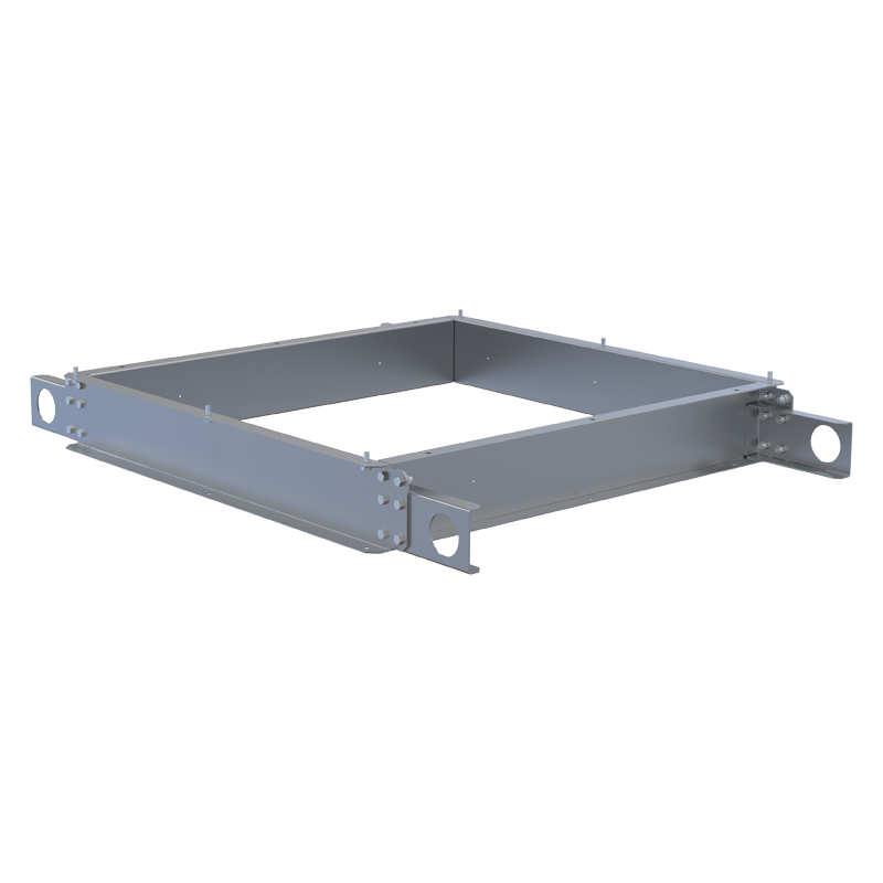 Vents BF AL 25 - The roof curb serves as a stable and rigid mounting base for outdoor air handling units, ensuring secure installation and optimal load distribution