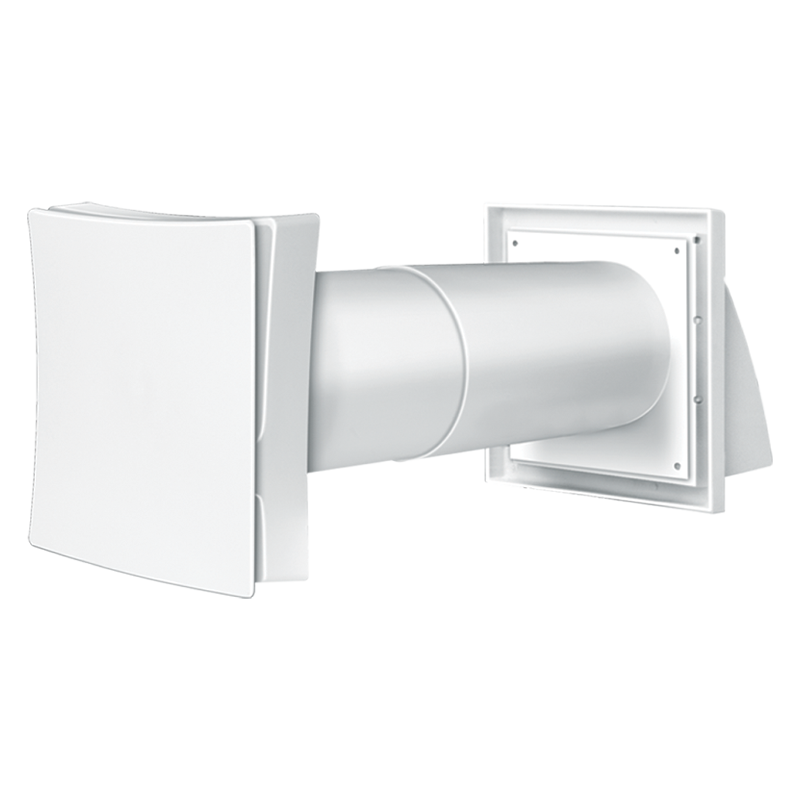 Vents PS 102 - Through the wall ventilation is intake ventilation unit for constant ventilation and designed for supplying fresh air to residential or nonresidential premises