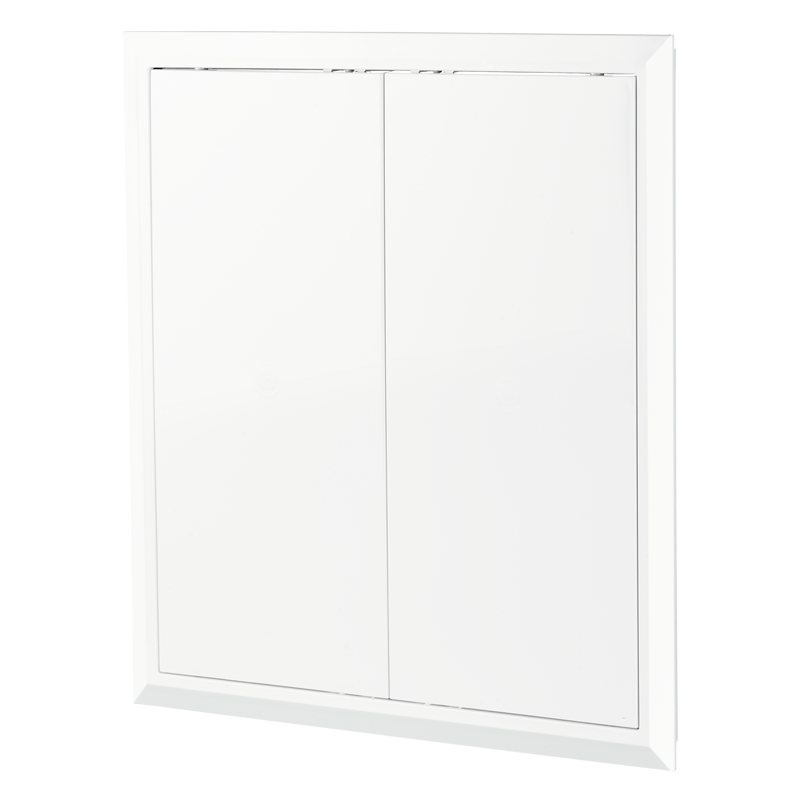 Vents D2 400x400 - D series access panel is the standard model of VENTS access doors. D2 series access panel is a two-door ABS plastic access door