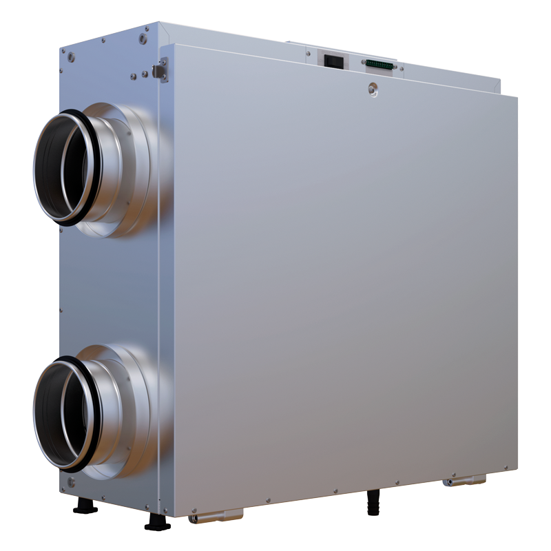 Vents Frigate ERV 130 PR EC - The complete whole house ventilation system designed to bring a continuous supply of fresh air into the house while exhausting an equal amount of stale air.
