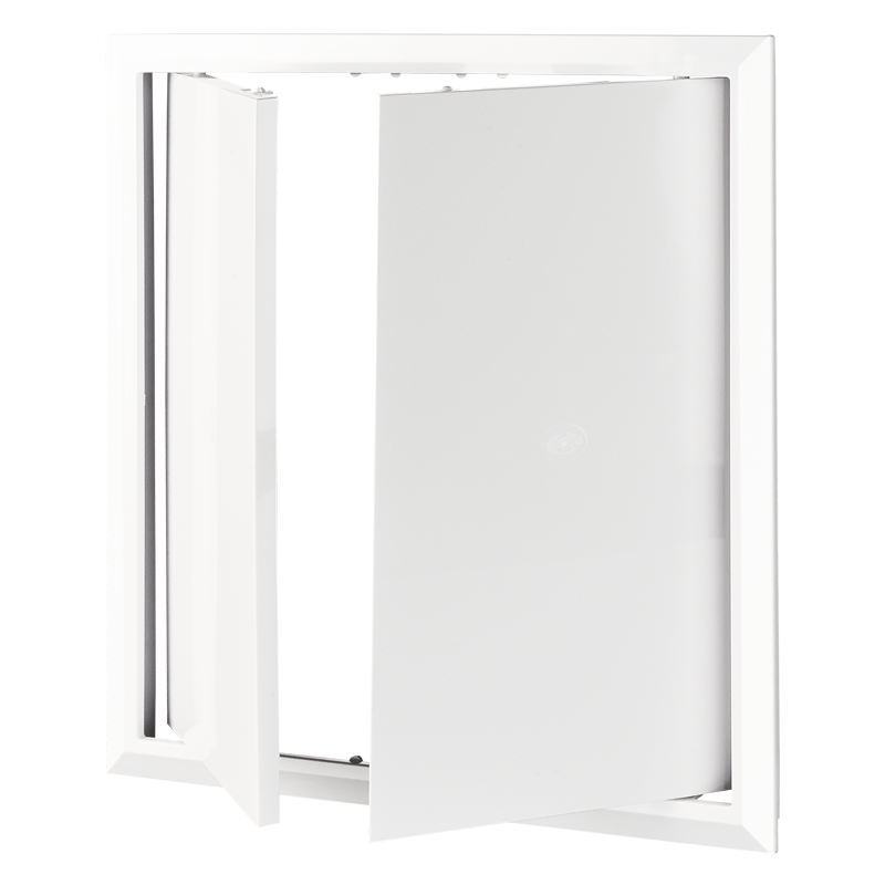 Vents D2 400x400 - D series access panel is the standard model of VENTS access doors. D2 series access panel is a two-door ABS plastic access door